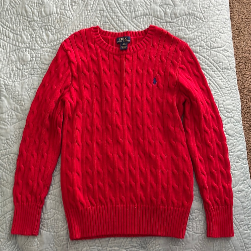 Polo Ralph Lauren red sweater